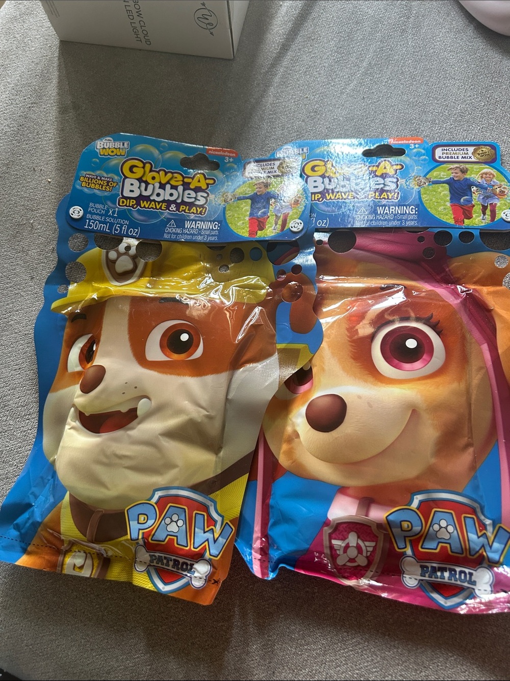 Paw Patrol Glow-A Bubbles 2 Pack